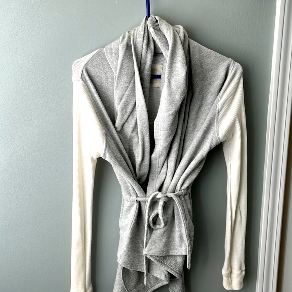 Cozy sweater wrap